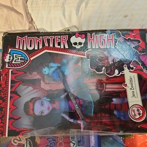 Monster high doll Jane Boolittle